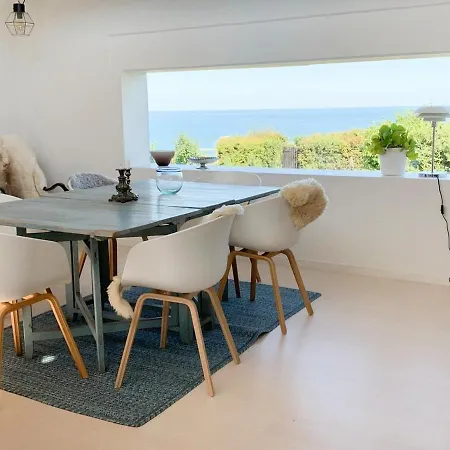 Minimalism And View Of Kattegat In Sleek Design Gilleleje