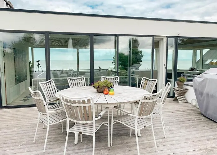 Minimalism And View Of Kattegat In Sleek Design Gilleleje